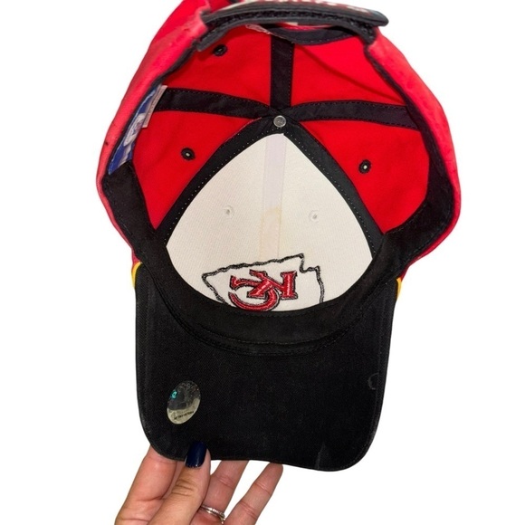 Kansas City Chiefs NFL Football Hat OS Baseball Cap Red White Arrowhead Missouri - Picture 7 of 15